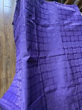 Purple Blackout Curtain 1 Panel 42 x 76 inches Rod Pocket Sturdy Quality