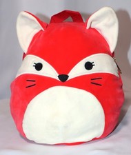 Squishmallow Fifi The Fox Soft Backpack With Pocket