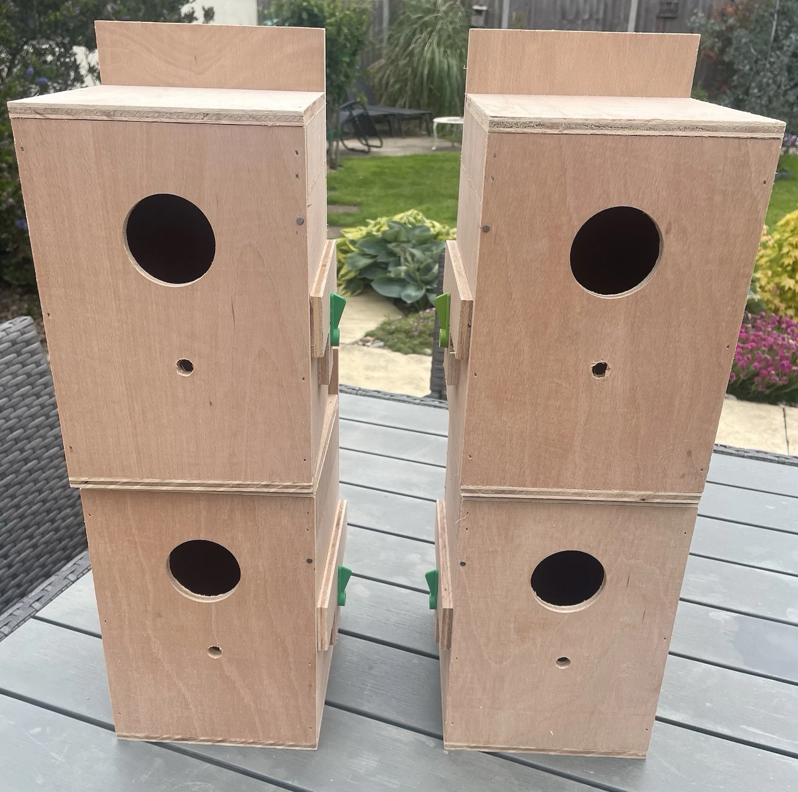 Four Parakeet Nestboxes.
Opens in a new window or tab