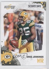 2010 Score Scorecard 135/499 Greg Jennings #106 0j0