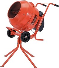 Draper 99511 160L Electric Cement Mixer 230V Portable Concrete Mixer