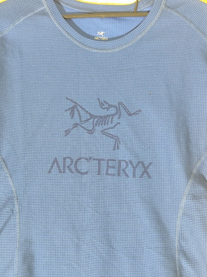 Camiseta de mujer Arc'teryx, talla L, azul - ideal para exteriores y uso diario - Imagen 2 de 4