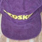 VTG Starline Washington Redskins Corduroy Snapback Hat Maroon Yellow Logo TAIWAN — photo 9