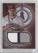 2025 Topps Tribute Single Player Dual Relics /199 Mike Trout #DR-MT 7xr