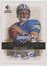 2007 SP Rookie Threads Draft Day Ink Drew Stanton #DDI-DS Auto 0b5