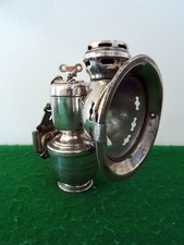SUPERBE ANCIENNE LANTERNE ACETYLENE VINTAGE LAMPE CARBURE VELO  LAMP CARBIDE