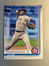 Duane Underwood 2019 Topps 11X14 Wall Art Poster Numbered 1 of 99