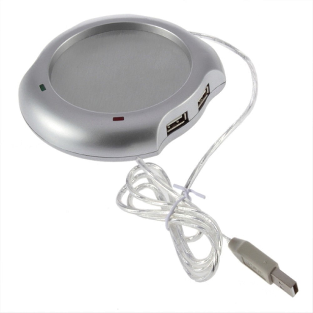 USB Hub Tea Coffee Cup Mug Warmer Liquid Temperature Warmer For PC Heater Pad