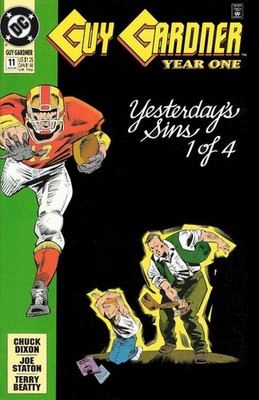 Guy Gardner #11 FN; DC | Year One Chuck Dixon - w/Bag+Board