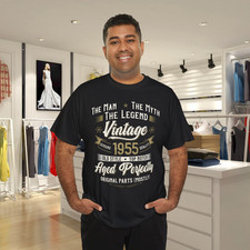 70th Birthday Gift Vintage 1955 Men Funny 70 Years Old 1955 T-Shirt