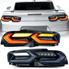 For 2019-2023 Chevrolet Chevy Camaro Smoke Lens Led Tail Lights Lr C8 Style For 2019-2023 Chevrolet Chevy Camaro Smoke Lens Led Tail Lights Lr C8 Style
