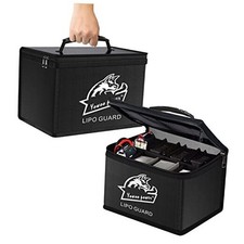 Yowoo Lipo Safe Bag, Fireproof Explosionproof LiPo Battery Bag, Large Space