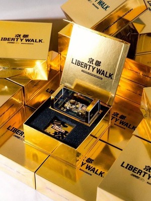 INNO64 1:64 LBWK MAZDA RX7 (FD3S) LB-SUPER Silhouette GOLD Kyoto