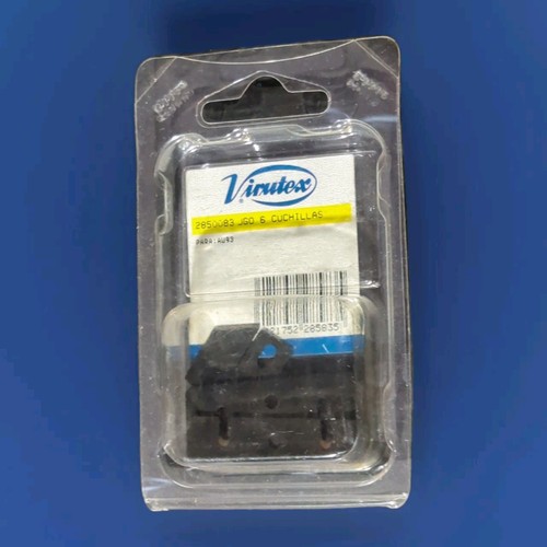 Virutex Set 6 lame 2850083 per decespugliatore doppio bordo AU93 - Foto 1 di 1