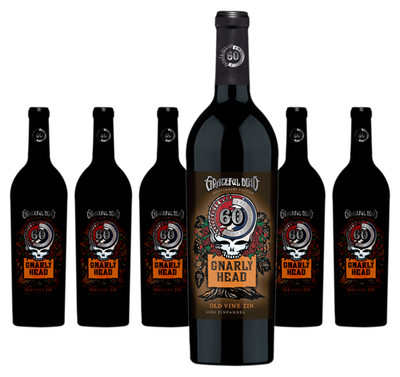6 x Delicato Family Wines Gnarly Head Grateful Dead Old Vine Zinfandel   2023
