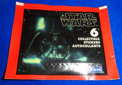 1996 Skybox Star Wars Stickers Pack - Darth Vader