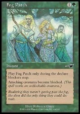 Fog Patch -Foil Medium Play MTG Nemesis