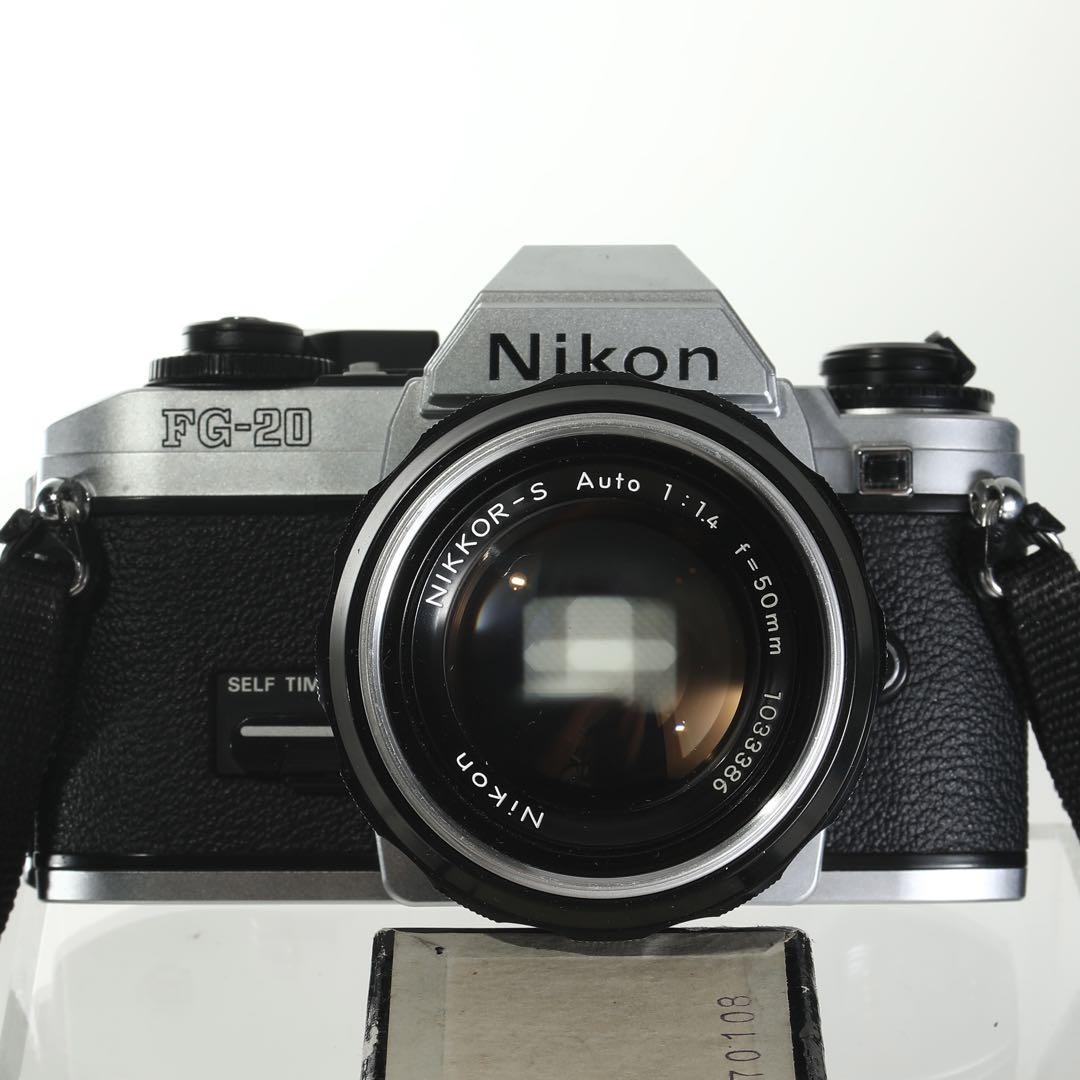 Complete Nikon Fg-20 Nikkor-S Auto 50Mm 1.4 | eBay