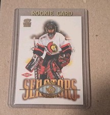 2000-01 PARAMOUNT JANI HURME ROOKIE CARD RC GOLD PARALLEL SENATORS . rookie card picture