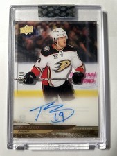 24-25 Clear Cut Hockey High Gloss Auto CC-TE Troy Terry (06/10)