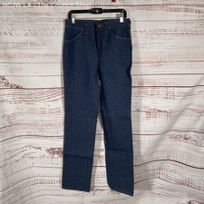 Vintage 80s Deadstock Wrangler Middleweight 12.25 oz Straight Leg Jeans 31x34