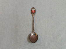 Vintage Souvenir Spoon Collectible Spangdahlem Germany Silver Plated