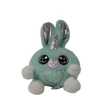 Zuru Rainbocorns Bunnycorn Kids Small Mint Green Excellent Silver Horn Plush Toy