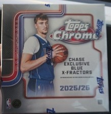IN HAND 2025-26 Topps Chrome Basketball Mega Box Brand New Sealed Cooper Flag