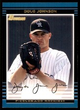 Doug Johnson 2002 Bowman Draft Picks & Prospects #BDP36 Rockies MLB READ