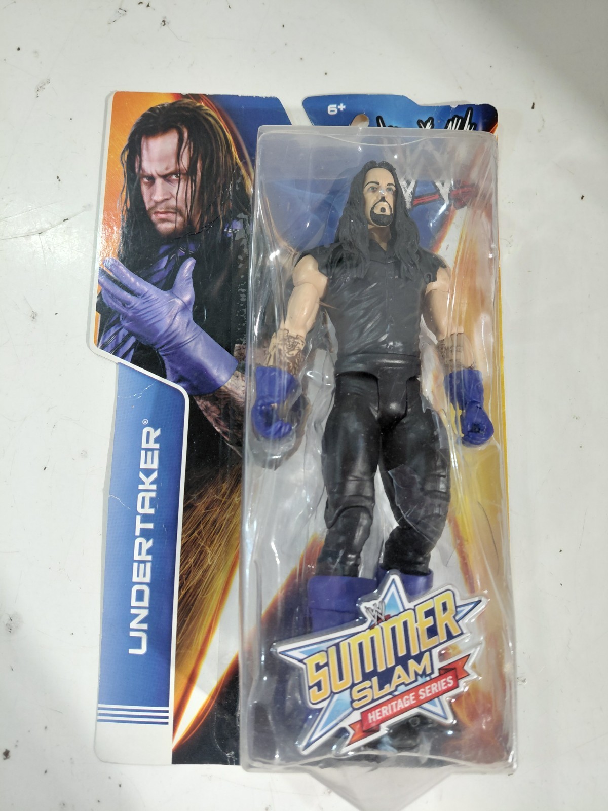 NIP Mattel WWE Summerslam 94 Heritage Series The Undertaker Action Figure