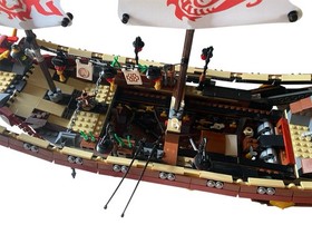 LEGO Ninjago 70618 Destiny's Bounty (Incomplete W/no Minifigures) VGC Retired