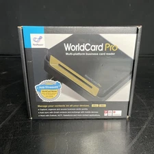 PenPower WorldCard Pro WCU02A Multi-Platform Business Card Reader Scanner - NOB