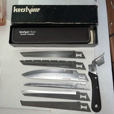 Kershaw Kai Blade Trader Set  6 Interchangeable Blades, Handle BOX Carrying Case