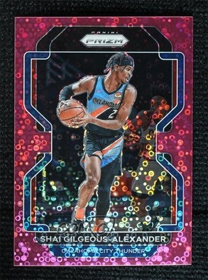2021-22 Panini Prizm Fast Break Pink 15/50 Shai Gilgeous-Alexander #238 0z5u