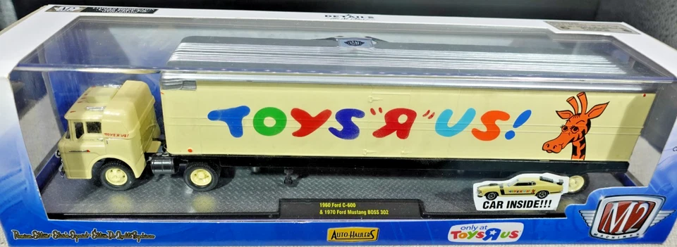 M2 Machines 1960 Ford C600 & 1970 Mustang Boss Toys R Us 1/64 - Image 2 of 3