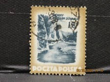 The listing is:(1)Used 1953Polish Dunajec River landscape Postage stamp-LH-175Zt