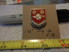 176th Engineer Battalion S-38 Unit Crest, DI, DUI (DRAW#R7)