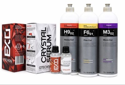 SALE- GTECHNIQ - CSL Crystal Serum Light & EXOv5,  & Koch Chemie 1l Liters