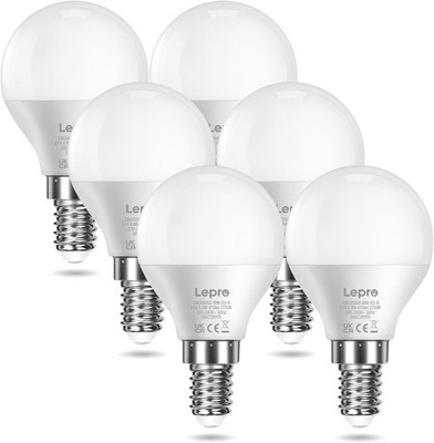 Lepro E14 LED Lampe 2700K Warmweiß 4.2W