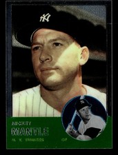 1996 TOPPS MICKEY MANTLE COMMEMORATIVE REPRINTS FINEST #13 YANKEES