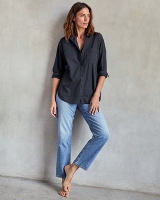 Outerknown The Weekend Shirt -  - Washed Black / XS