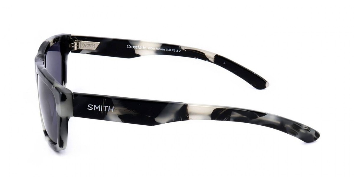 Buy Smith CROSSFADE Zebra Tortoise/Polarized Grey 55/19/140 unisex