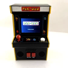 Pac-Man Mini Arcade Classics Game Basic Fun Handheld Retro Graphics Tested