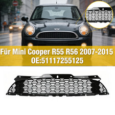 Kühlergrill Sportgrill Vorne Gitter Grill Schwarz Für Mini Cooper R55 R56 07-15