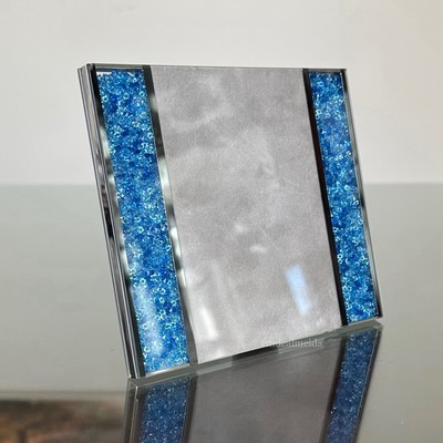 Swarovski Crystal Blue Medium Starlet Crystalline Picture Frame