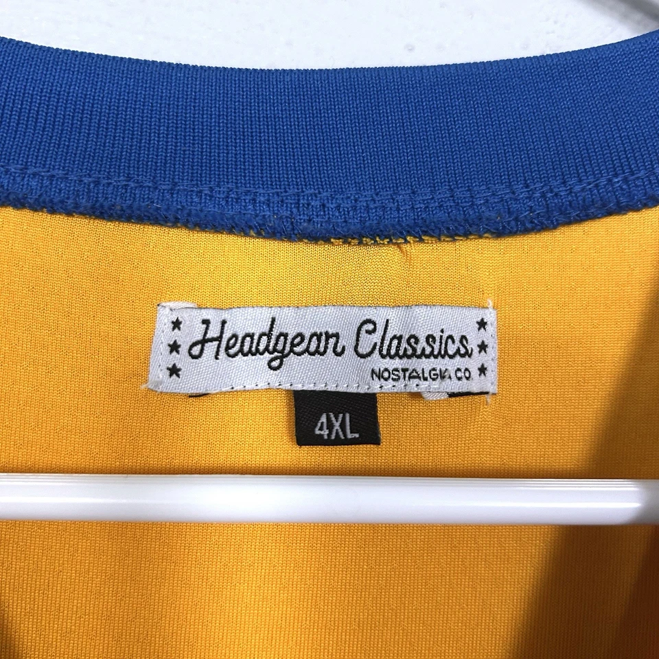 Camiseta deportiva grande amarilla 23 Laney Buccaneers 🏴☠️ 🏀 Michael Jordan High School para hombre Foto 3 de 4