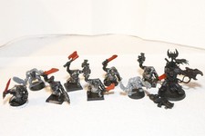 Warhammer 40k - 8 Ork 'Ard Boyz, 1 Nob 88-90 