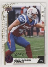 2020 Upper Deck CFL Gold 44/50 Jean-Gabriel Poulin #159 l5j