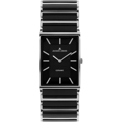 JACQUES LEMANS Damenuhr York Keramik 1-1594A 5 ATM