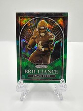 2022 Panini Prizm Brilliance Dalvin Cook #B-16 Green Cracked Ice